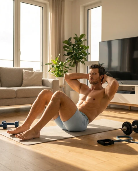 Full Moon Boxer 5'li Paket - Çok Renkli - Resim 7