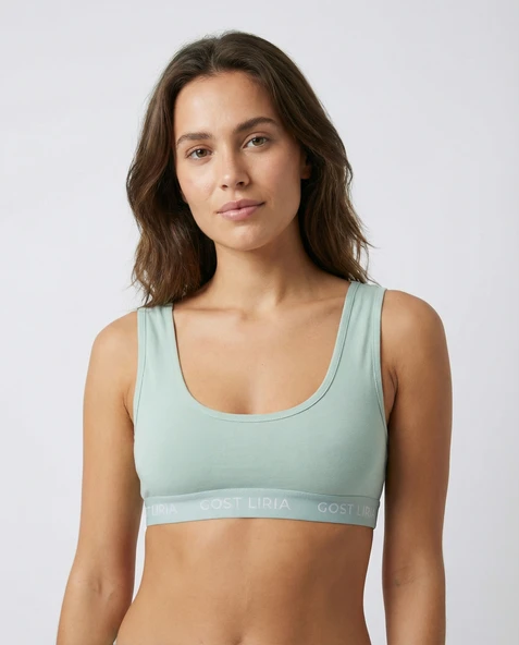 Celadon Spor Bralet Yeşil - Resim 3