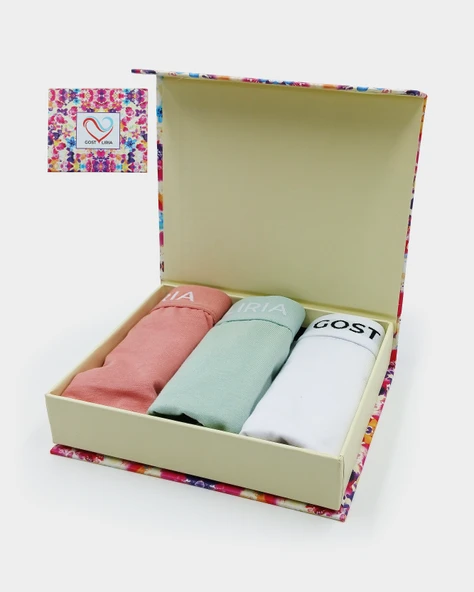 Spring Kadın String Külot  3'lü Paket - Çok Renkli - Resim 2