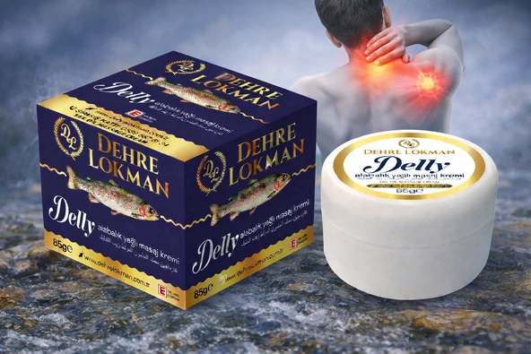 Dehre Lokman Delly 85 ml Alabalık Yağlı Masaj Kremi 2 adet ürün görseli 1