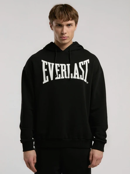 Ever Classics Comfort Siyah Kapüşonlu Erkek Sweatshirt - Resim 2