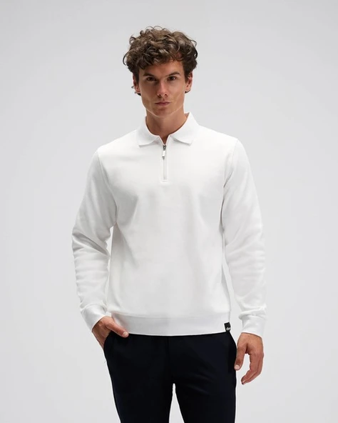 Ellesse Erkek Polo Sweatshirt EM602 - Resim 3