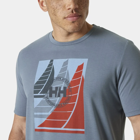 HELLY HANSEN HP RACE GRAPHIC T-SHIRT - Resim 8