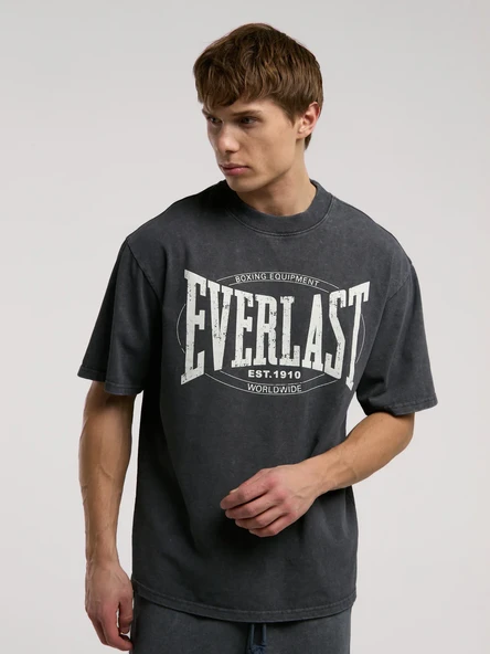 Everlast Authentic Boxing Oversize Erkek Tişört TM0007 - Resim 4