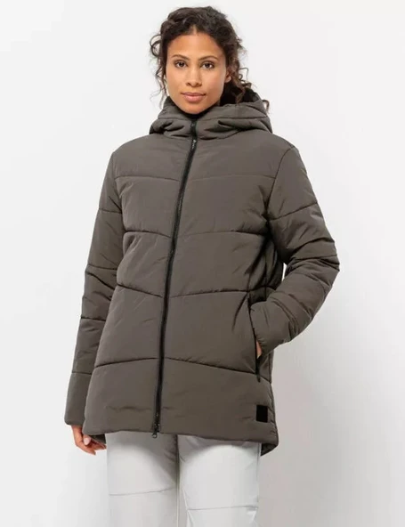 Jack Wolfskin KAROLINGER LONG JKT W Kadın Mont ürün görseli 1