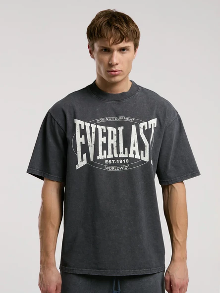 Everlast Authentic Boxing Oversize Erkek Tişört TM0007 - Resim 2