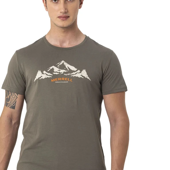 MERRELL Taurus M Erkek T-Shirt - Resim 12