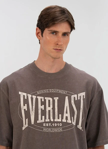 Everlast Authentic Boxing Oversize Erkek Tişört TM0007 - Resim 10