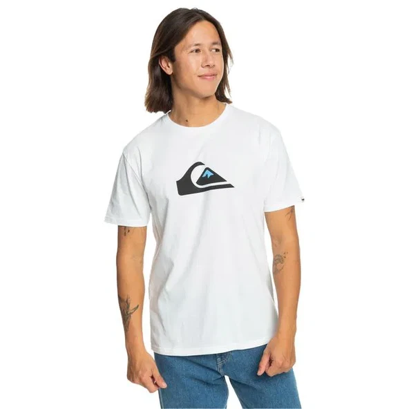 Quiksilver Comp Logo Ss Erkek Tişört - Resim 2