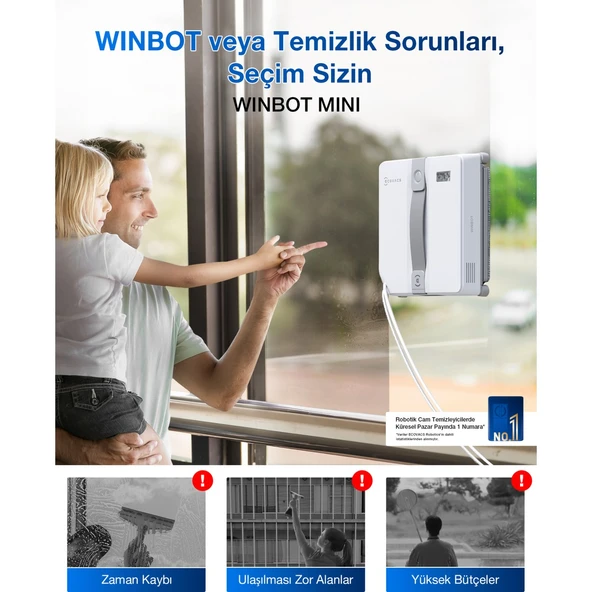 Winbot Mini Cam Silme Robotu - Resim 8