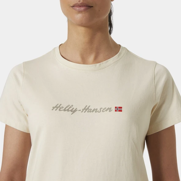 Helly Hansen W Core Graphic Kadın T-Shirt 2.0 - Resim 2