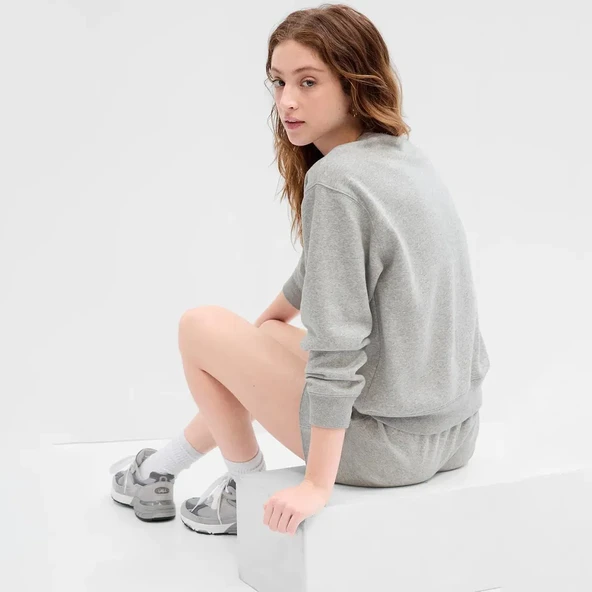 Gap Kadın Sweatshirt V-GAP HERITAGE CREW - Resim 3