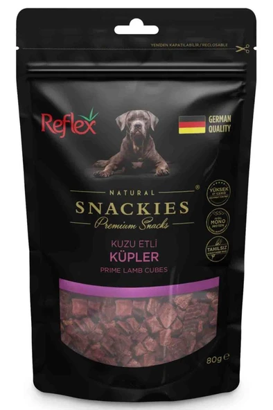 Reflex Snackies Kuzu Etli Küpler Köpek Ödül Maması 80 Gr ürün görseli 1
