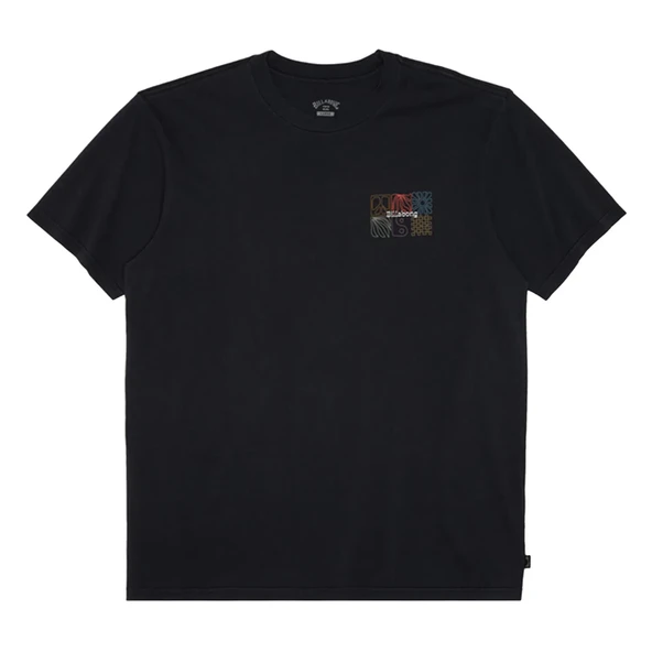 Billabong Reflections  Tees Blk Erkek Tişört - Resim 5