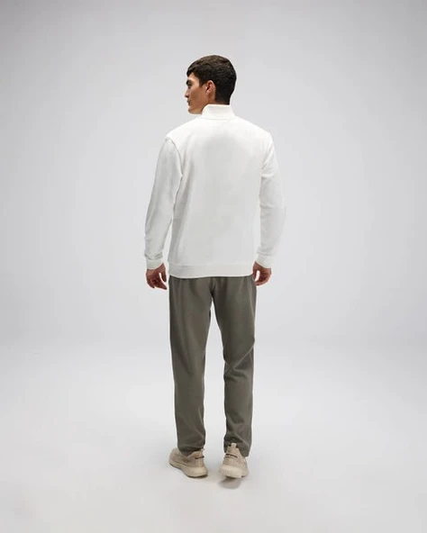 Ellesse Erkek Yarım Fermuarlı Sweatshirt - Resim 10
