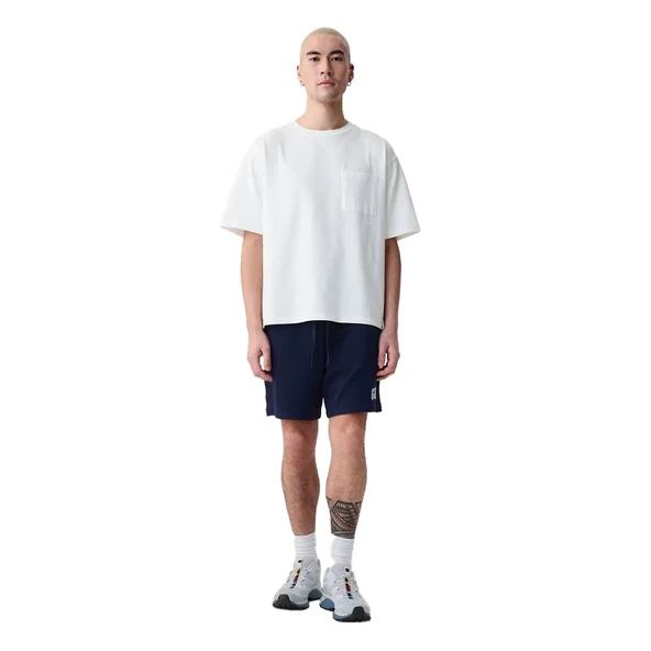 Gap Erkek Şort V-FRCH FT HERITAGE LOGO SHORT - Resim 5