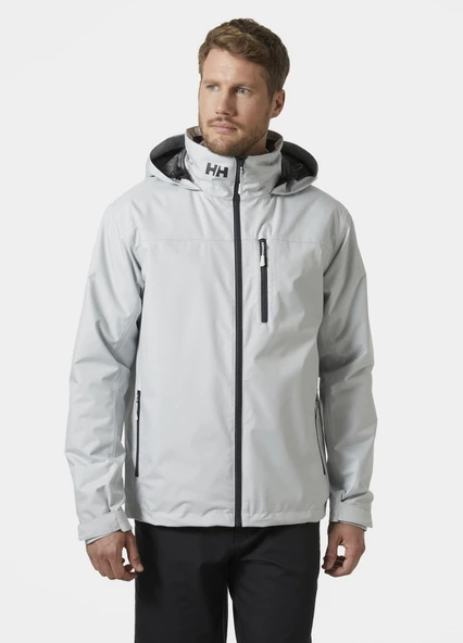 HELLY HANSEN Crew Hooded Midlayer Sailing Erkek Mont - Resim 5