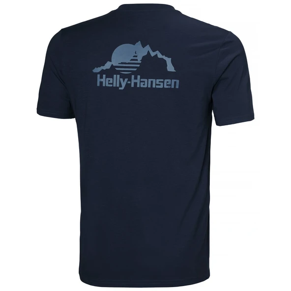 HELLY HANSEN NORD GRAPHIC T-SHIRT - Resim 4