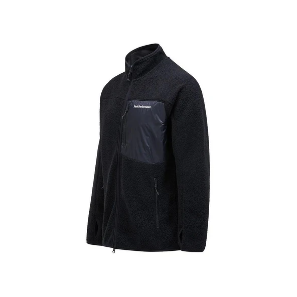 Peak Performance M Pile Zip Jacket Erkek Polar - Resim 2