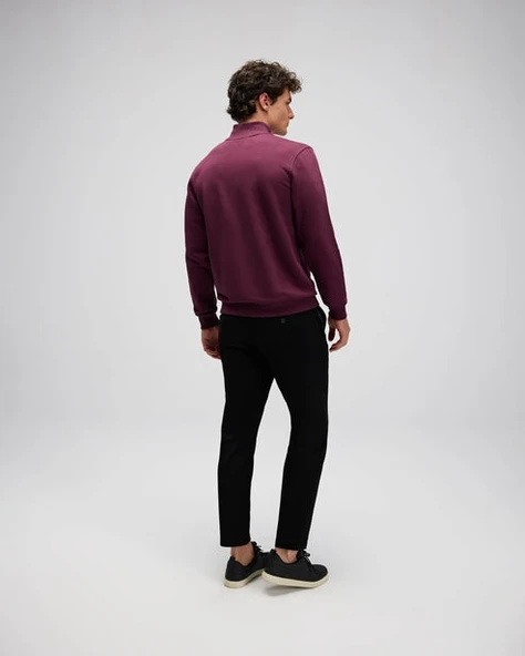 Ellesse Erkek Yarım Fermuarlı Sweatshirt - Resim 12