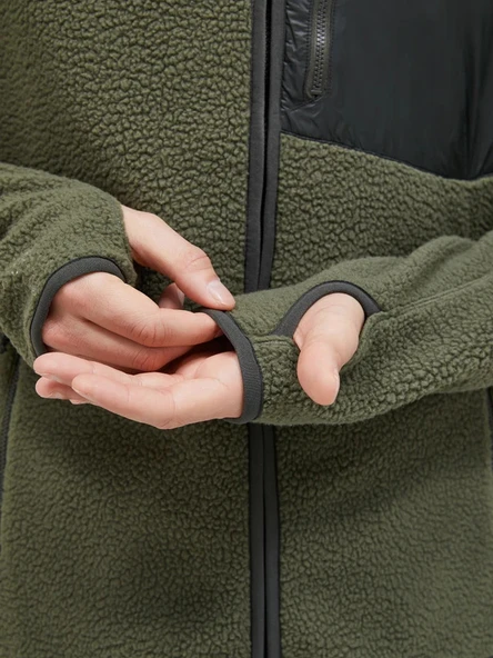 Peak Performance M Pile Zip Jacket Erkek Polar - Resim 4