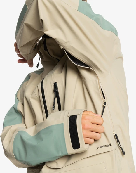 Quiksilver Hl Pro S Carlson 3L Goretex Jk - Resim 9