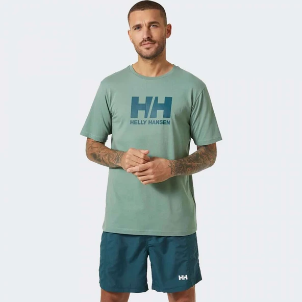 Helly Hansen Logo Erkek T-Shirt ürün görseli 1