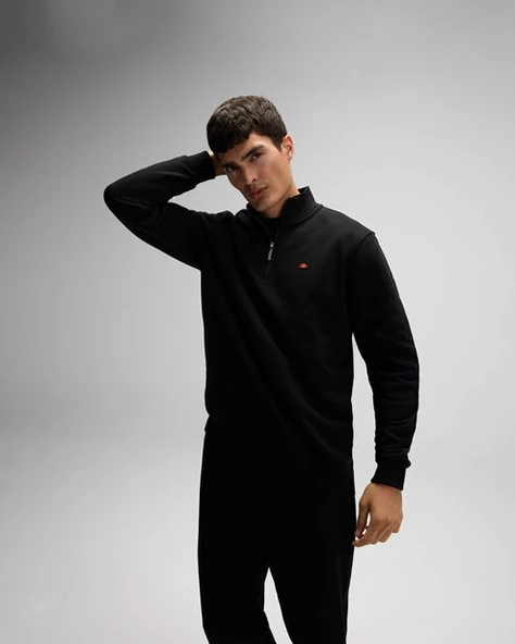 Ellesse Erkek Yarım Fermuarlı Sweatshirt - Resim 11