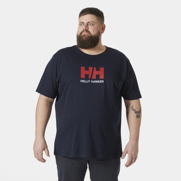 Helly Hansen Logo Erkek T-Shirt - Resim 3