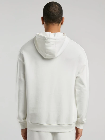 Ever Classics Comfort Siyah Kapüşonlu Erkek Sweatshirt - Resim 12
