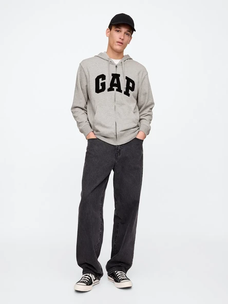 Gap Erkek Sweatshirt V-FRCH FT HERITAGE LOGO FZ ürün görseli 1