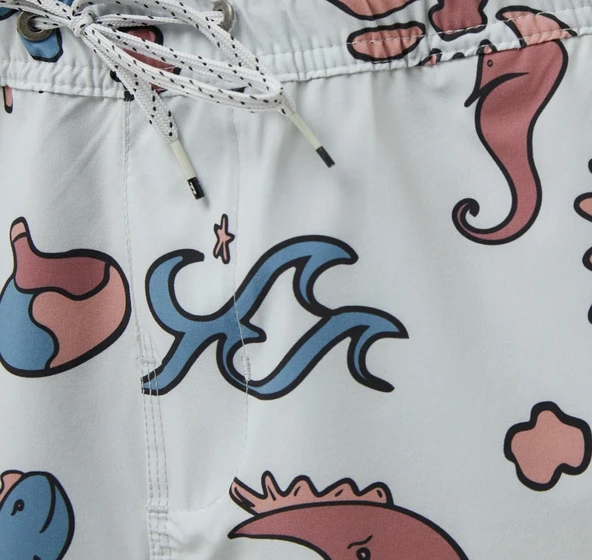 Billabong Gathering Loc Layback Erkek Şort Renkli - Resim 5