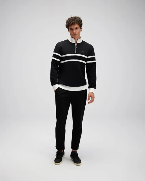 Ellesse Yarım Fermuarlı Sweat - Resim 3
