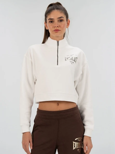 Everlast Bronx NYC Kahverengi Kadın Sweatshirt ürün görseli 1