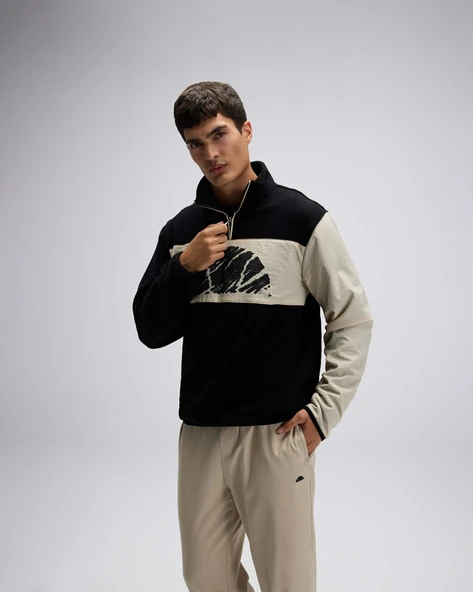 Ellesse Yarım Fermuarlı Sweat - Resim 7