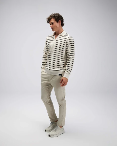Ellesse Erkek Polo Sweatshirt EM594 - Resim 2