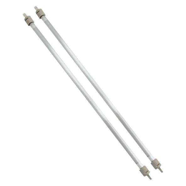 62 cm Elektrikli Isıtıcı Cam Montajlı Rezistans – 1 cm Kalınlık – Kuvars Cam İçinde Rezistanslı - 2 Adet ürün görseli 1