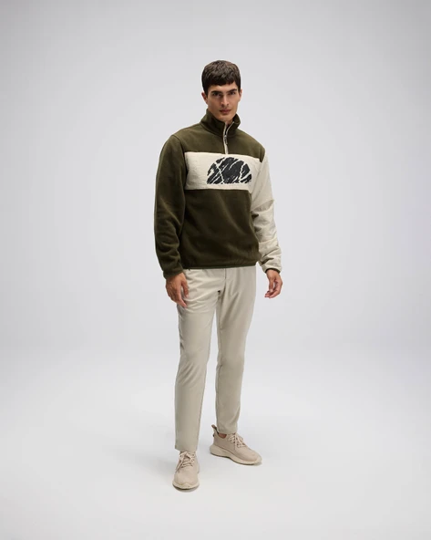 Ellesse Yarım Fermuarlı Sweat - Resim 4