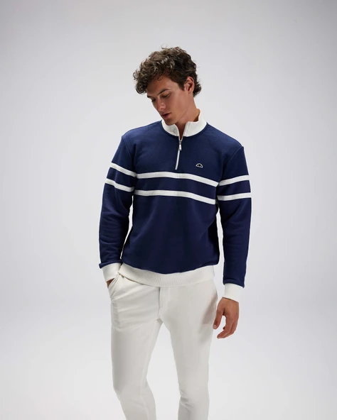 Ellesse Yarım Fermuarlı Sweat - Resim 2