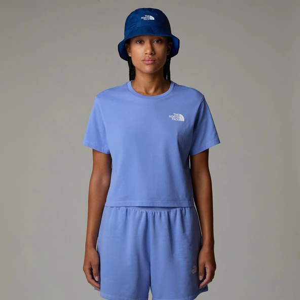 The North Face W Simple Dome Cropped Relaxed Tee Kadın T-Shirt ürün görseli 1