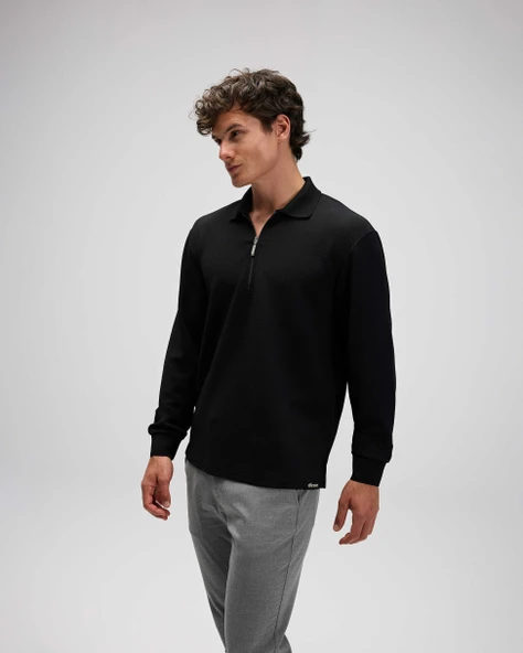Ellesse Erkek Polo Sweatshirt EM601 - Resim 2