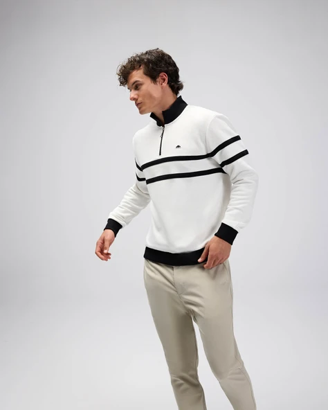 Ellesse Yarım Fermuarlı Sweat - Resim 10