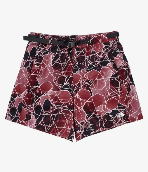 The North Face Class V Pathfinder Belted Erkek Şort Bordo - Resim 7