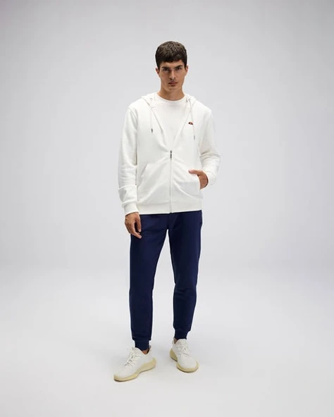 Ellesse Erkek Fermuarlı Kapüşonlu Sweat EM581 - Resim 6