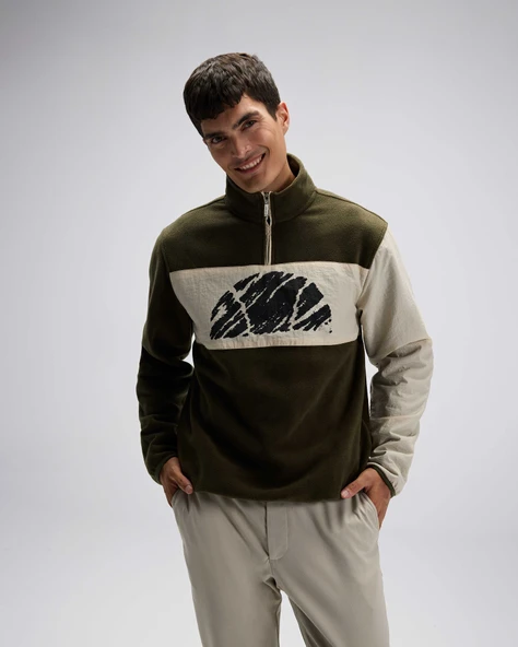 Ellesse Yarım Fermuarlı Sweat - Resim 10