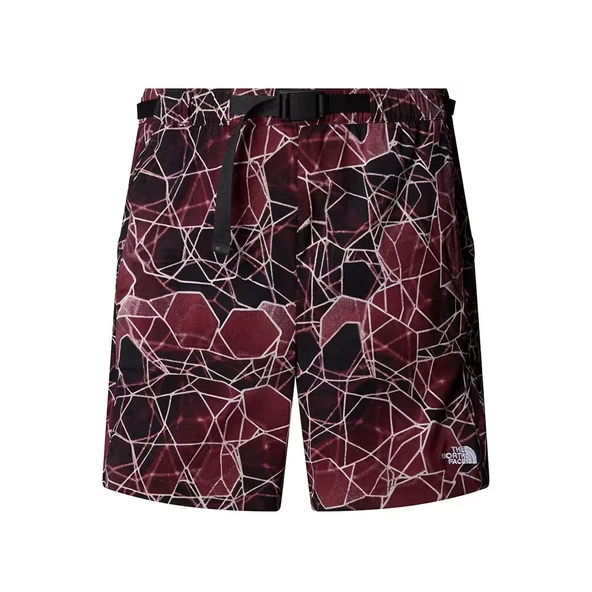 The North Face Class V Pathfinder Belted Erkek Şort Bordo - Resim 5