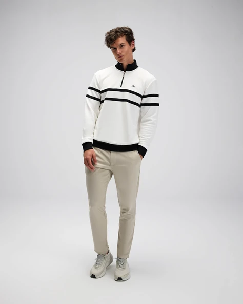 Ellesse Yarım Fermuarlı Sweat - Resim 7
