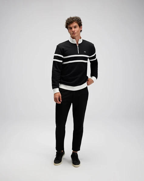 Ellesse Yarım Fermuarlı Sweat - Resim 6