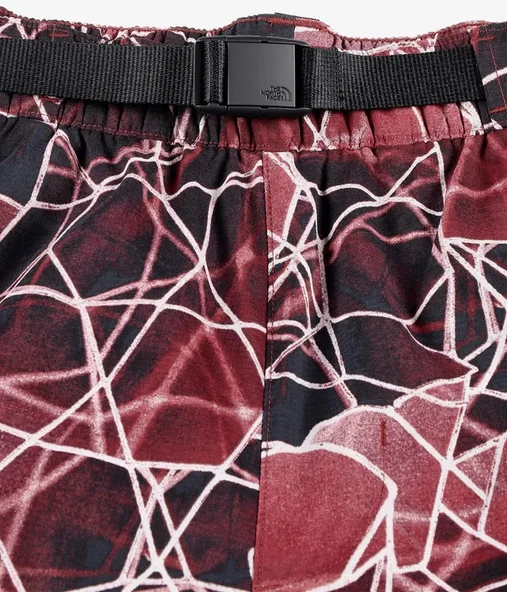 The North Face Class V Pathfinder Belted Erkek Şort Bordo - Resim 4