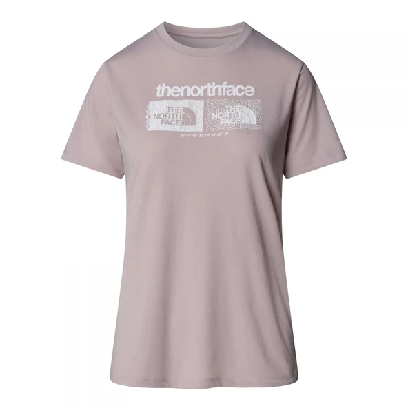 The North Face W Foundation Tee Graphic 1 Kadın T-Shirt ürün görseli 1